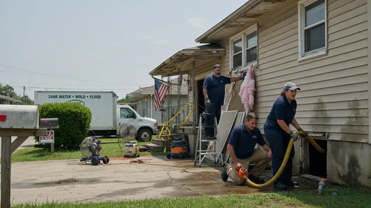 Water Damage Repair in Ville Platte, LA near me